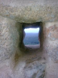 "des de l'ull d'un castell (sta. Coloma de Farners)"