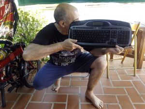 a golpe de teclado